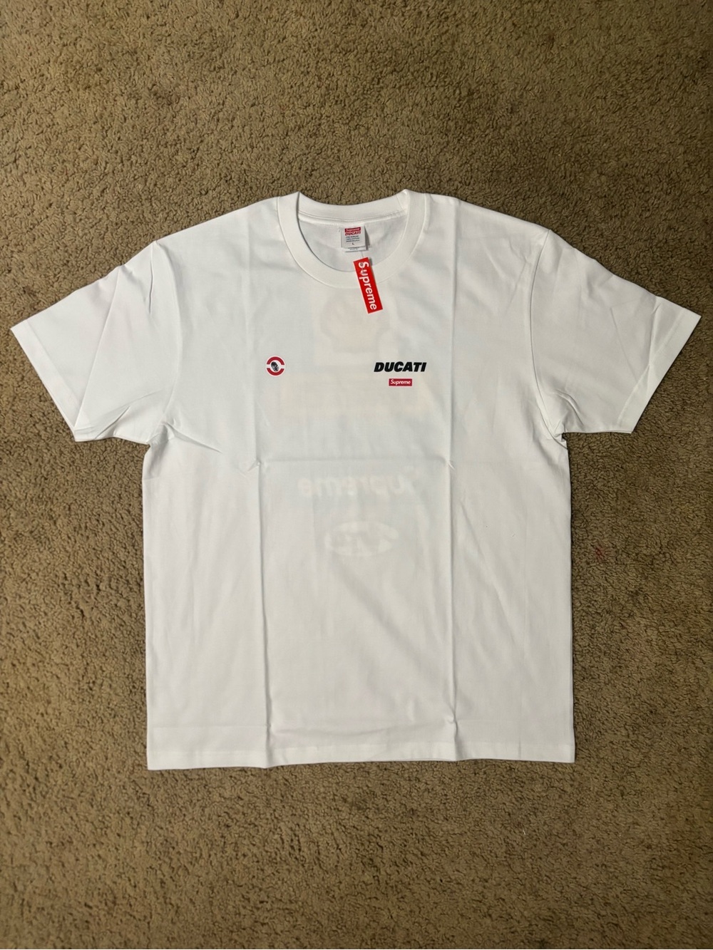 Supreme Ducati Tee ‘White’